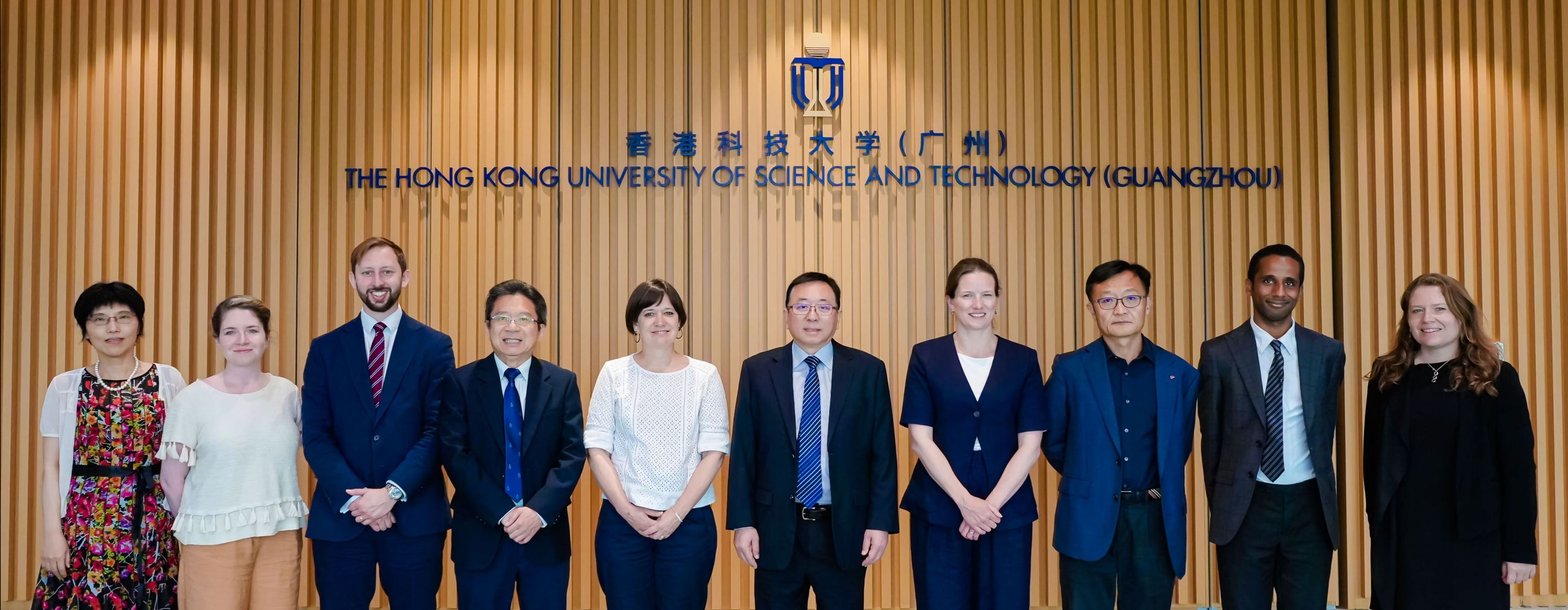 President of HKUST (GZ) Meets with UK Department for Transport Delegation