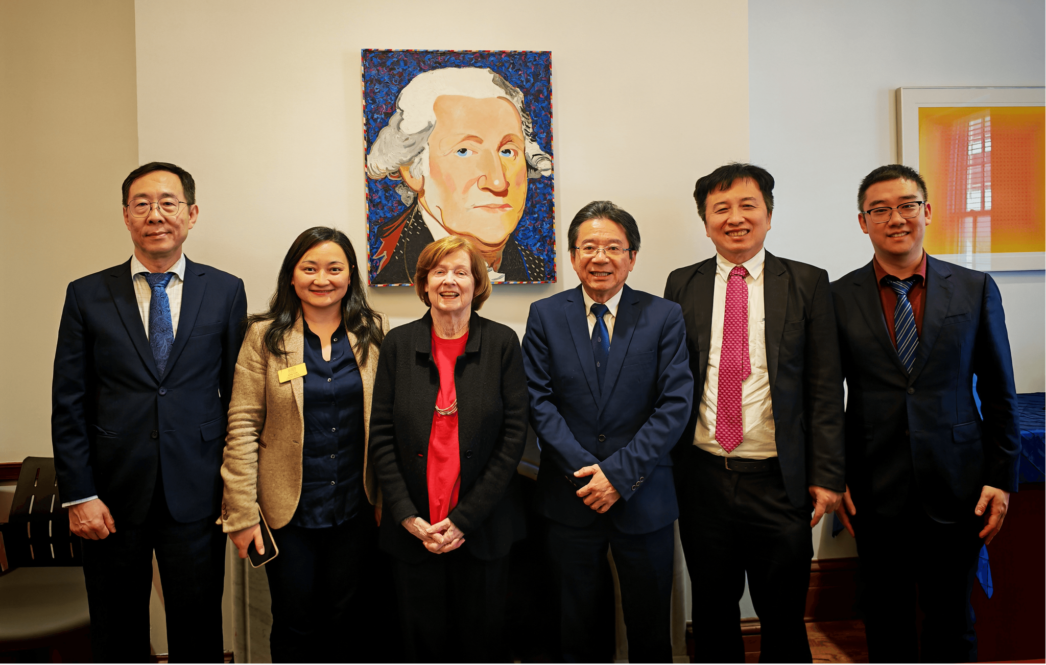 港科大（广州）代表团拜访乔治·华盛顿大学
