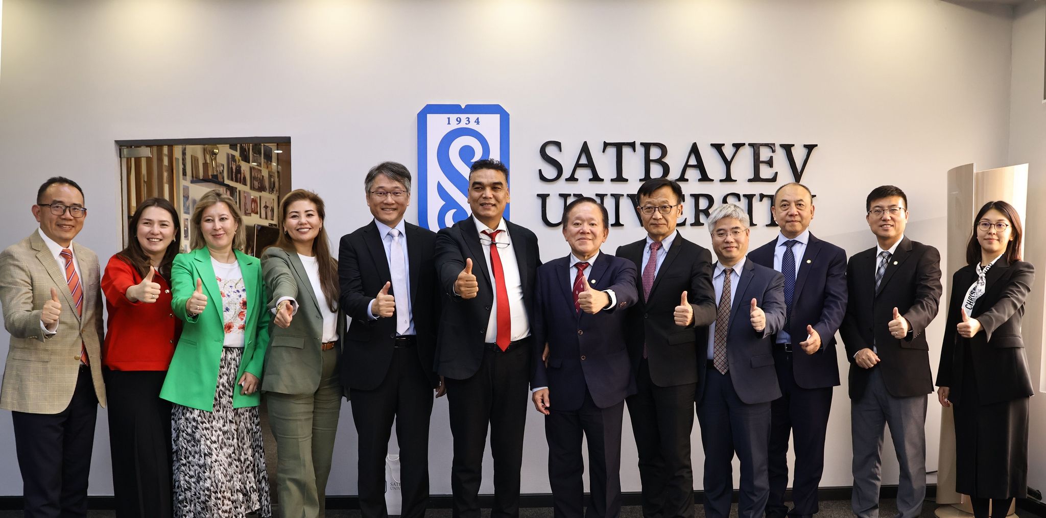 A Group photo at Satbayev University