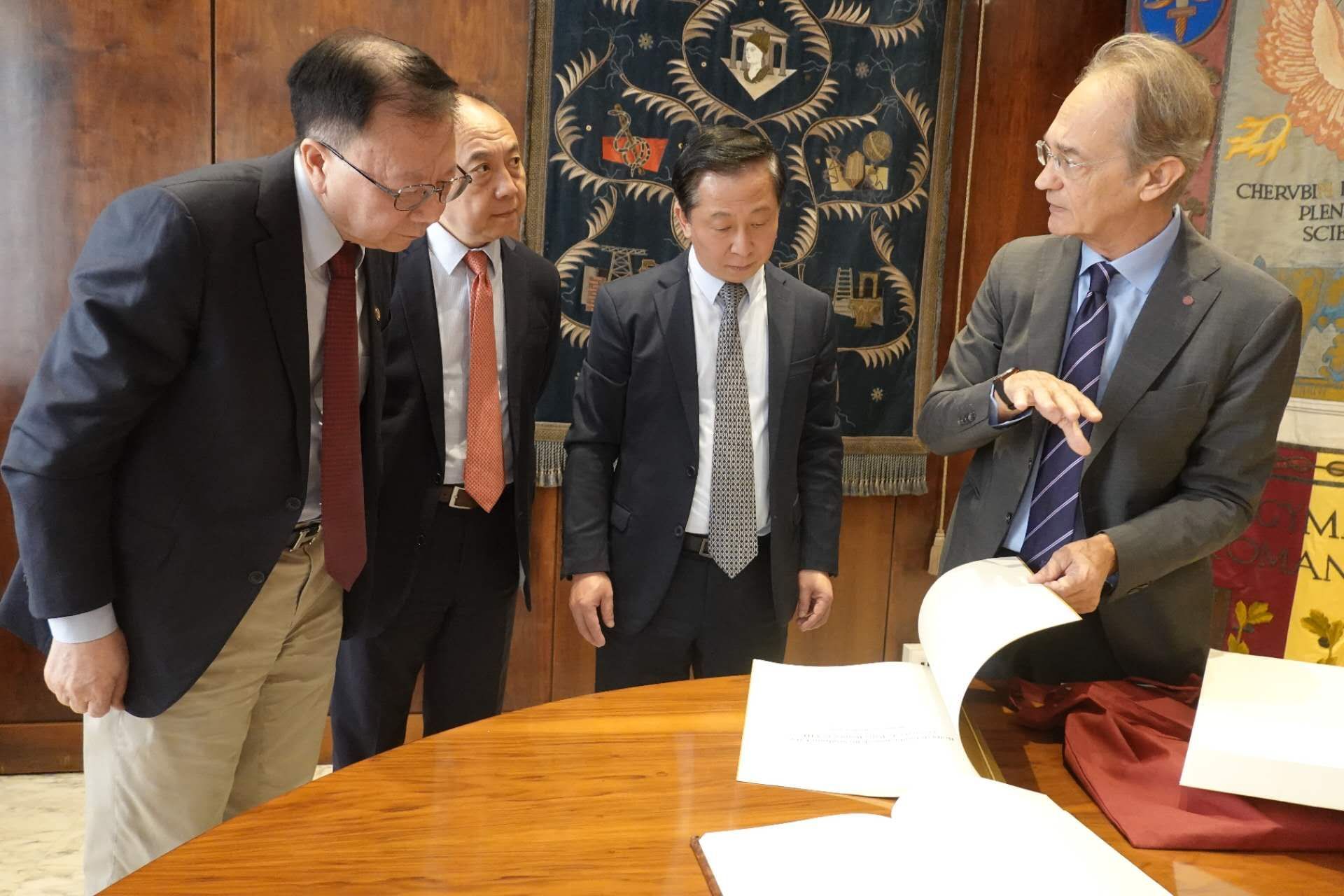 Collaboration with Sapienza University