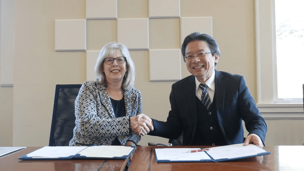 A cooperative agreement was signed between HKUST(GZ) and UBC