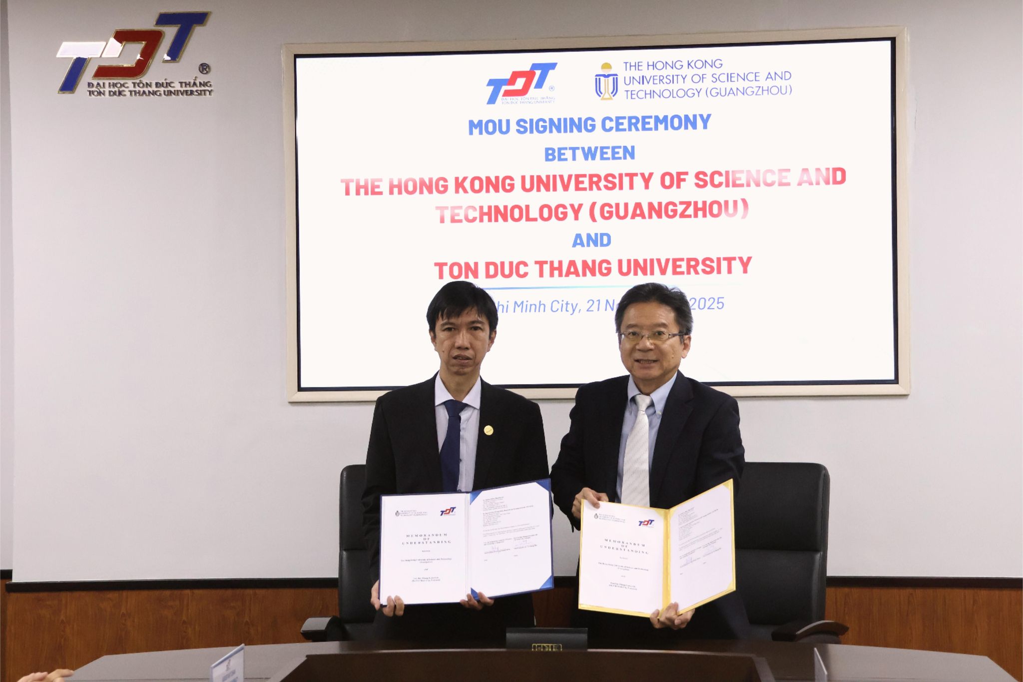 我校与孙德胜大学签署合作协议