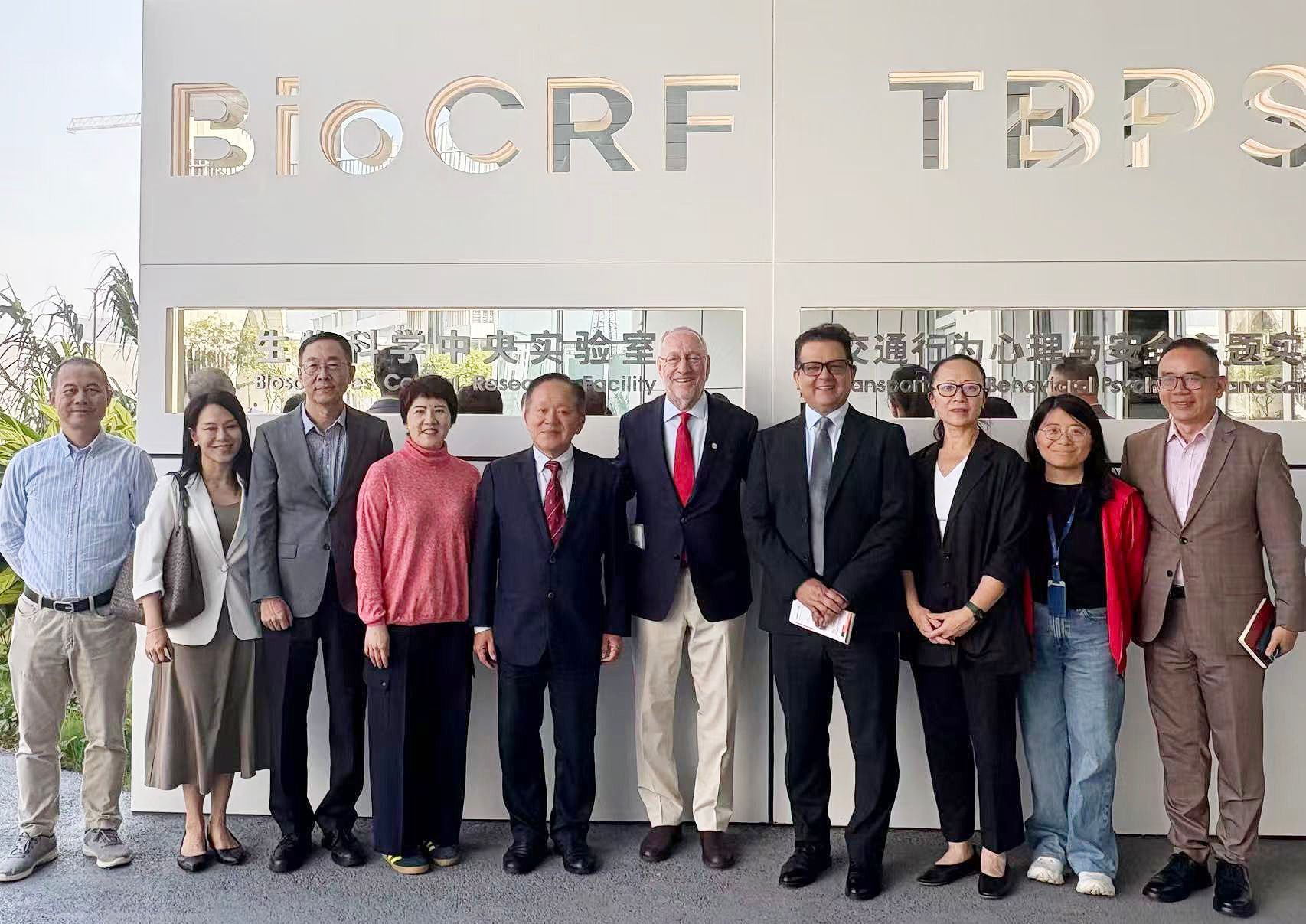 Cornell delegation poses for a group photo at BioCRF