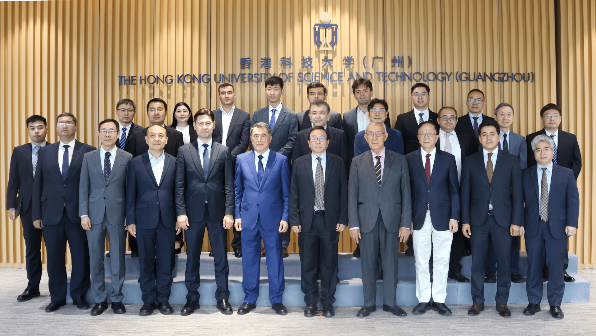 Over Ten Asian Universities and Institutions Visited HKUST(GZ) in April