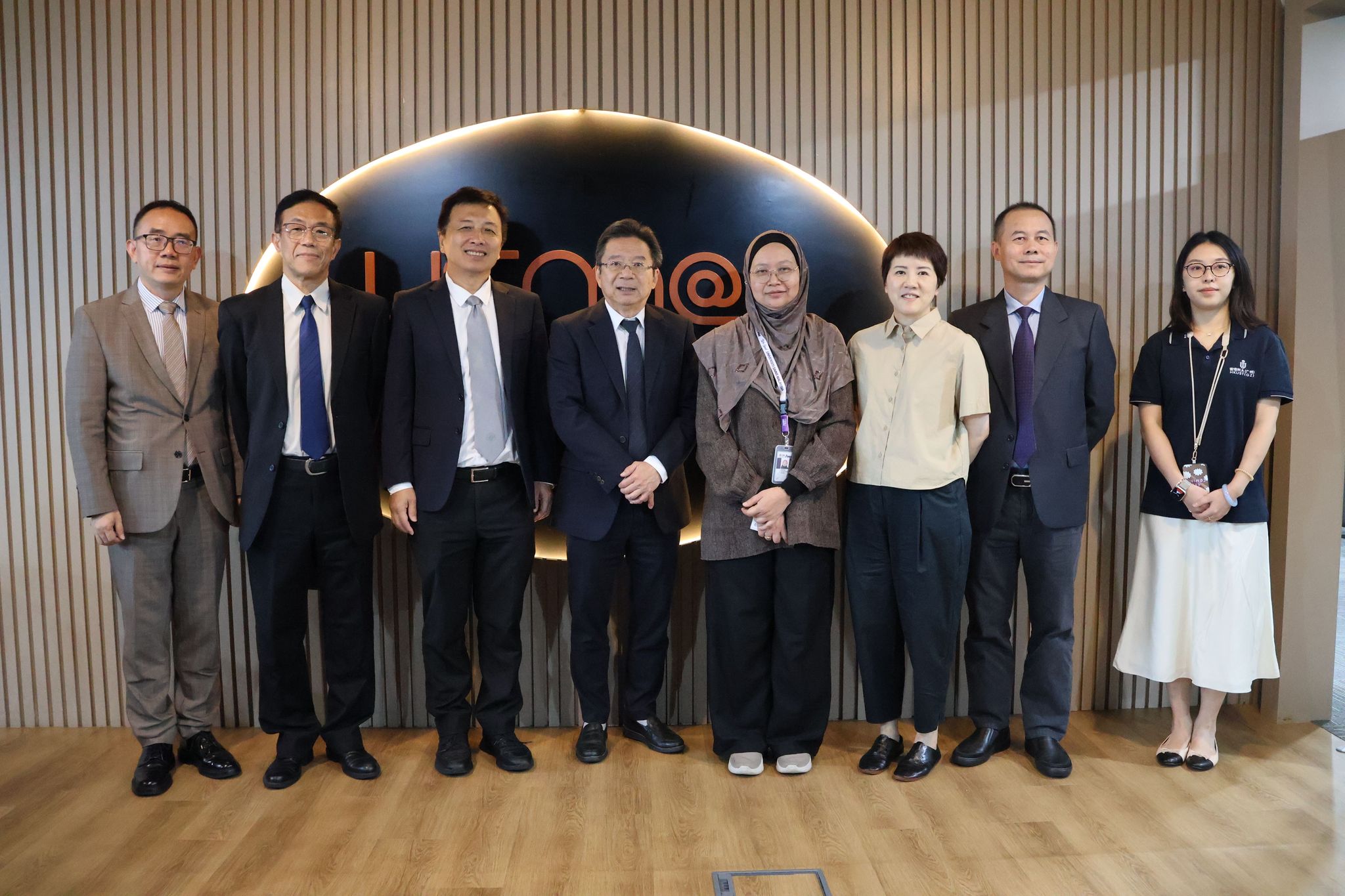 代表团成员在马来西亚理科大学吉隆坡校区