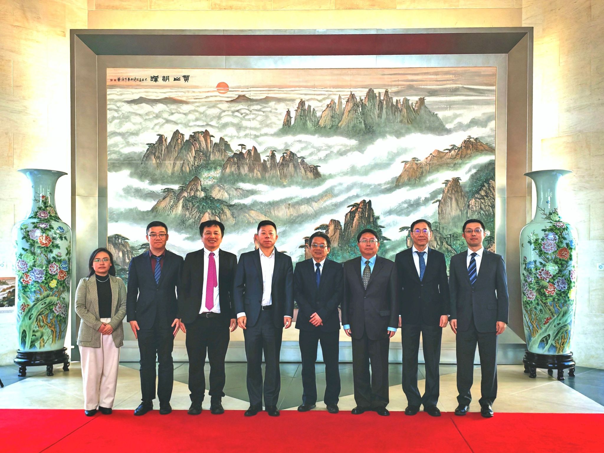港科大（广州）代表团拜访中国驻美国大使馆井泉公使